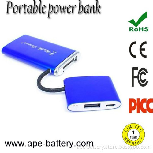 New 1900mAh portable external iPhone power bank with Apple MFi